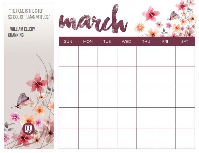 March Homeschooling Printables – Homeschool.com