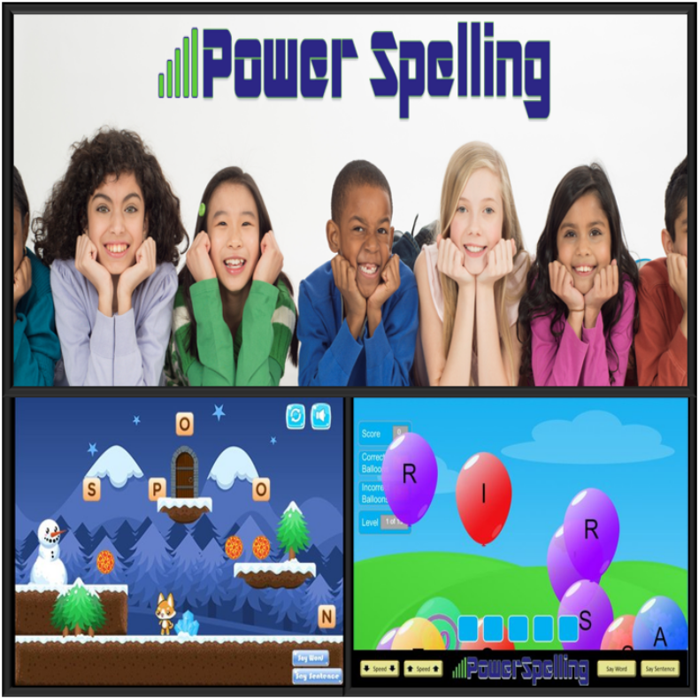 Spelling Games — Power Spelling